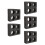 5Pcs Portable Black Epe Foam Multi-Hole Cup Carrier for Takeout 5