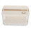 2Pcs White Plastic Glass Storage Box Stemware Organizer for Home 1
