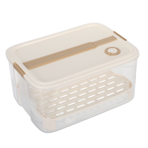 2Pcs White Plastic Glass Storage Box Stemware Organizer for Home 1