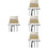 4 Sets Sand Rake Sculpture Mini Plastic Child 6