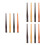 12Pcs Durable Wooden Calligraphy Penholders for Gift 4