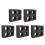 5Pcs Portable Black Epe Foam Multi-Hole Cup Carrier for Takeout 2