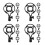 16Pcs Lightweight Microphone Shock Mount Black Mic Stand Holder Clip 7