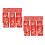 72Pcs Red Money Envelopes with Snake Patterns for Spring Festival 3