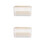 2Pcs White Plastic Glass Storage Box Stemware Organizer for Home 4
