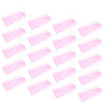 100Pcs Lightweight Pink Disposable Thongs Women Spa Massage Underwear