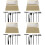 4 Sets Sand Rake Sculpture Mini Plastic Child 5