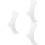 3Pcs Durable Clear Foot Mannequin Reusable Sock Display Model 5