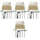 4 Sets Sand Rake Sculpture Mini Plastic Child 3