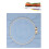 5Sets DIY Halloween Embroidery Kit Assorted Cross Stitch Materials Set 1