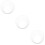 12Pcs White Drum Kit Snare Mutes Durable Silent Pads for Practice 8