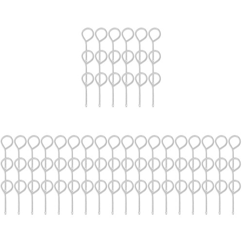 120Pcs Stainless Steel Fire Extinguisher Pull Pins Silver for Door Use 2