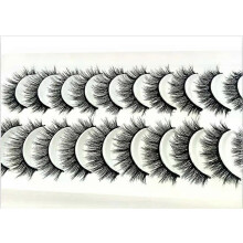 (10 pairs 3D-133) NEW 10 Pairs Natural False Eyelashes Fake Lashes Long Makeup 3d Mink Lashes Extension Eyelash Mink Eyelashes for Beauty 54