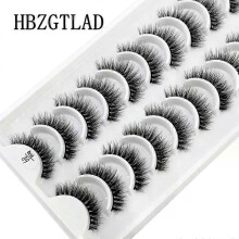 (10 pairs 6D-H14) NEW 10 Pairs Natural False Eyelashes Fake Lashes Long Makeup 3d Mink Lashes Extension Eyelash Mink Eyelashes for Beauty 54