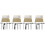 4 Sets Sand Rake Sculpture Mini Plastic Child 4