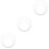 12Pcs White Drum Kit Snare Mutes Durable Silent Pads for Practice 5