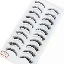 (10 pairs xk-17) NEW 10 Pairs Natural False Eyelashes Fake Lashes Long Makeup 3d Mink Lashes Extension Eyelash Mink Eyelashes for Beauty 54