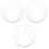 12Pcs White Drum Kit Snare Mutes Durable Silent Pads for Practice 3