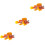3Pcs Simulation Fish Model Plastic Animal Educational Figurine 7