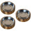 3Pcs Wooden Rice Bowls Coffee Color Multipurpose Kitchen Use 7