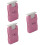 3St Compacte Roze Brei Teller Handmatig Knop Voor Thuis 7