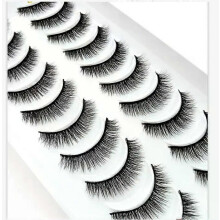 (10 pairs 3D-129) NEW 10 Pairs Natural False Eyelashes Fake Lashes Long Makeup 3d Mink Lashes Extension Eyelash Mink Eyelashes for Beauty 54