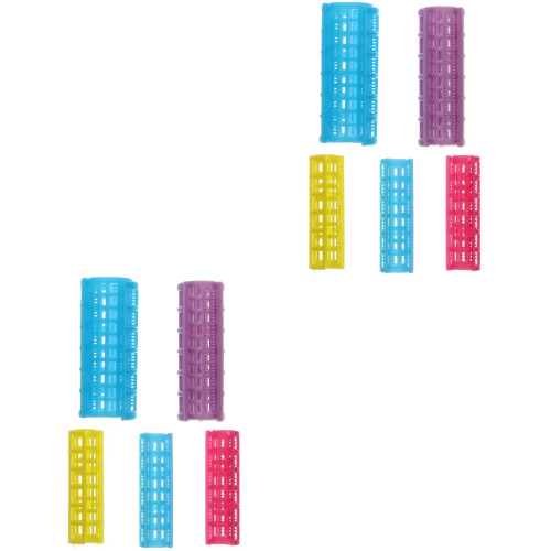 72 Pcs Wave Hair Rollers Self Grip DIY Wavy Curlers Curling Tools 1