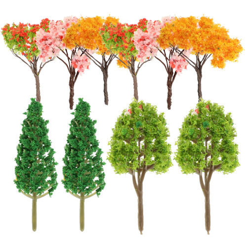 40 Pcs Miniature Model Trees For Diy Landscape Sand Table Decor 1