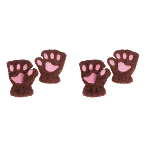 4 Pcs Gloves Apparel Hanging Neck 1