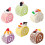 12Pcs Realistic Artificial Cakes Tabletop Decoration Photo Props Set 1
