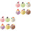 12Pcs Realistic Artificial Cakes Tabletop Decoration Photo Props Set 4