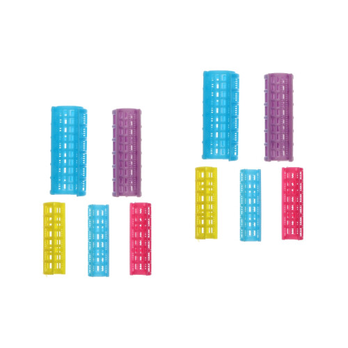 72 Pcs Wave Hair Rollers Self Grip DIY Wavy Curlers Curling Tools 2