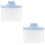 2Pièces Boîte Lait Poudre Voyage Étanche Clair Durable 6