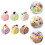 12Pcs Realistic Artificial Cakes Tabletop Decoration Photo Props Set 10