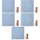 5Sets DIY Halloween Embroidery Kit Assorted Cross Stitch Materials Set 6