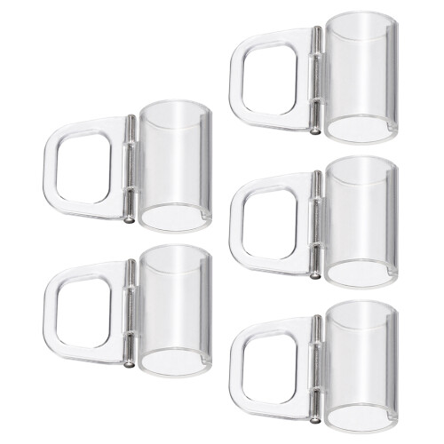 15Pcs Transparent Blind Clips Replacement for Pleated Blinds 2