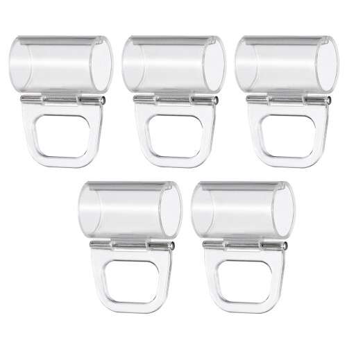 15Pcs Transparent Blind Clips Replacement for Pleated Blinds 1