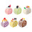 12Pcs Realistic Artificial Cakes Tabletop Decoration Photo Props Set 2