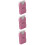 3St Compacte Roze Brei Teller Handmatig Knop Voor Thuis 8
