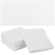 200Pcs Skin-Friendly White Makeup Cleaning Pads for Daily Use