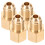 4Pcs Copper Adapter Kit for Vacuum Pump 1