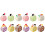 12Pcs Realistic Artificial Cakes Tabletop Decoration Photo Props Set 3