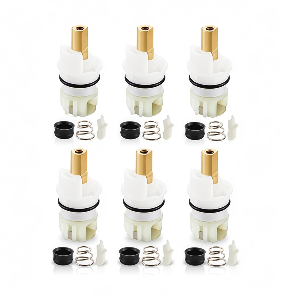 Rp25513 Faucet Stem Assembly Kit With Rp4993 Seats And Springs For Two Handle Leak For Delta 9044945403480