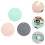 6Pcs Silicone Heat Resistant Pot Mats Multipurpose Place Mats Assorted 11