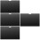 4Pcs Computer Privacy Screen Film Black Peeping Proof Screen Filter 9