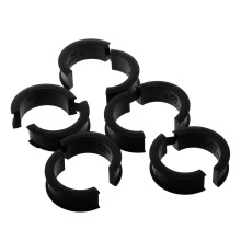 25Pcs Non-Slip Silicone Handlebar Stem Shim Spacer for Mountain Bikes
