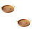 2 Pcs Pastry Plate Rattan Snack 6