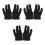 6St Drie Finger Accessory Elastisch Zwart Voor Biljart 9