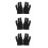 6St Drie Finger Accessory Elastisch Zwart Voor Biljart 7