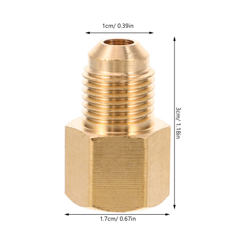 4Pcs Copper Adapter Kit for Vacuum Pump 2
